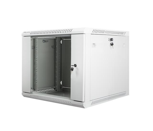 Lanberg Wisząca 19" 9U 600x600mm jednosekcyjna (szara) - 455391 - zdjęcie 5